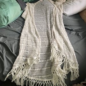 Victoria’s Secret Crochet Kimono/Cover Up